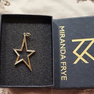 Miranda Frye Gold Star Charm